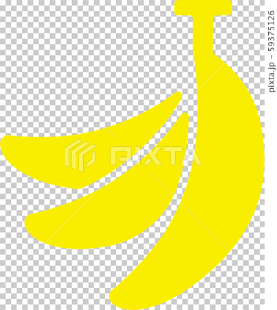 バナナイラストアイコン 59375126