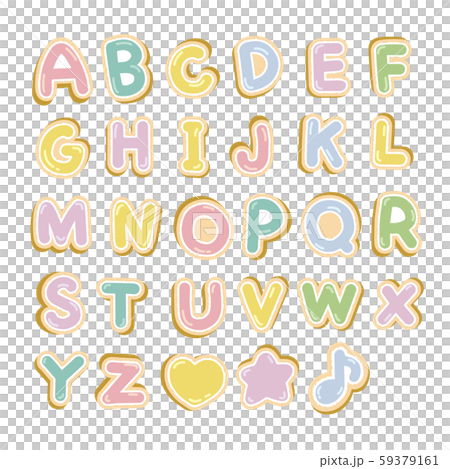 Cookie alphabet Cookie alphabet 59379161