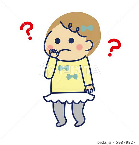 幼児　無表情４　左向き 59379827