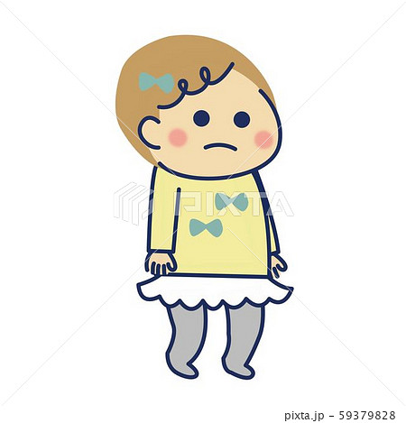 幼児　無表情１　右向き 59379828