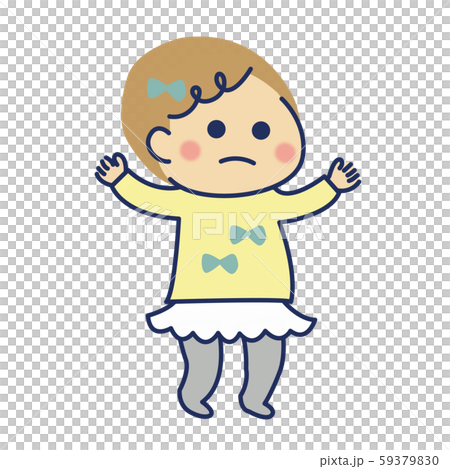 幼児　無表情２　右向き 59379830