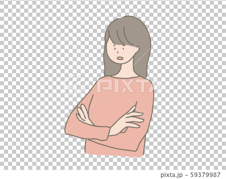 An angry woman 59379987
