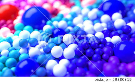 beautiful shiny balls of different colors and sizes completely cover the surface. Some spheres glow beautiful shiny balls of different colors and sizes completely cover the surface. Some spheres glow 59380319