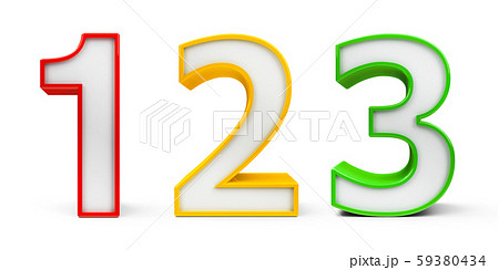Colorful Numbers 1 2 3 #3 Colorful Numbers 1 2 3 #3 59380434