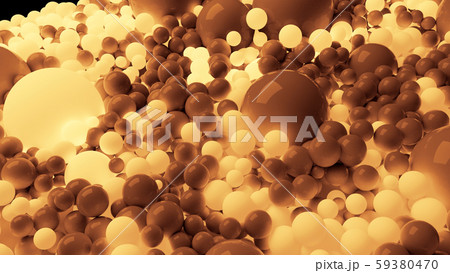 beautiful shiny balls of different colors and sizes completely cover the surface. Some spheres glow beautiful shiny balls of different colors and sizes completely cover the surface. Some spheres glow 59380470
