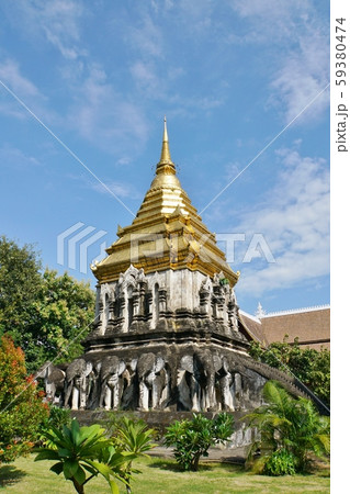 タイ・チェンマイのワット・チェンマン(Wat Chiang Man、วัดเชียงมั่น) 59380474