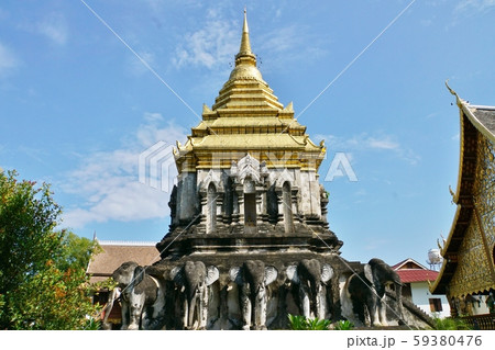 タイ王国チェンマイのワット・チェンマン(Wat Chiang Man、วัดเชียงมั่น) 59380476