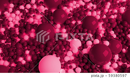 beautiful shiny red white balls of different colors and sizes completely cover the surface. Some beautiful shiny red white balls of different colors and sizes completely cover the surface. Some 59380597