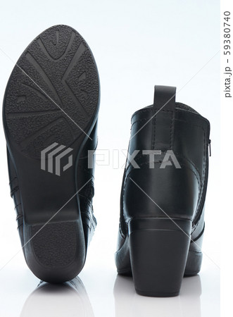 Black woman shoes with high heel 59380740