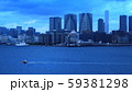 Summer Sunset Rainbow Bridge in Tokyo 59381298