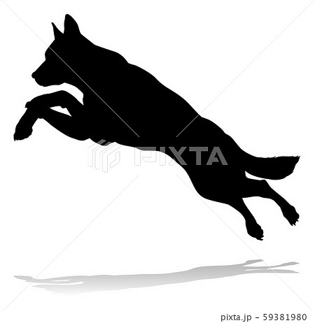 Dog Silhouette Pet Animal 59381980