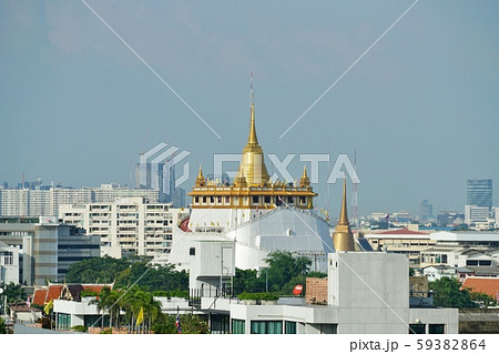 The Golden Mount temple, "Wat Saket" in Bangkok 59382864