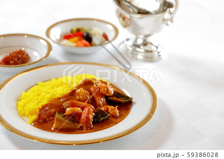 シーフードカレー 59386028