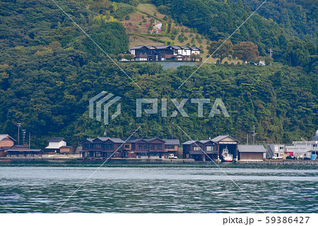 伊根の舟屋と道の駅舟屋の里伊根 59386427