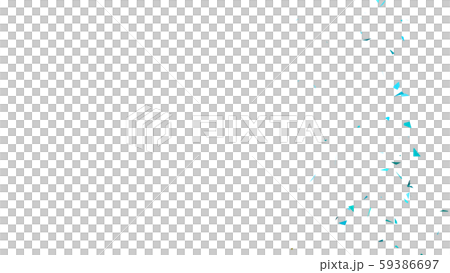 CG particles Triangle confetti spreading in strips CG particles Triangle confetti spreading in strips 59386697