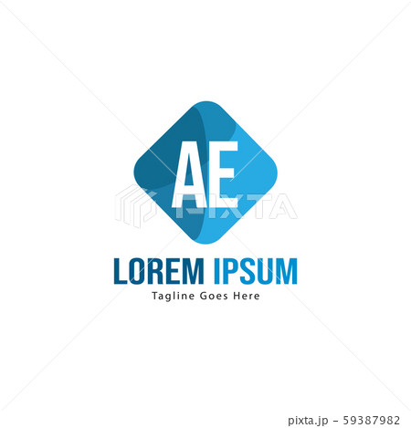 AE Letter Logo Design. Creative Modern AE Letters 59387982