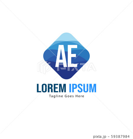 AE Letter Logo Design. Creative Modern AE Letters 59387984