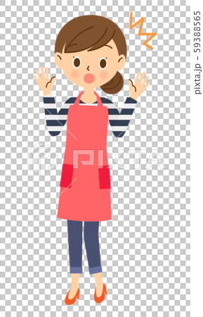 驚訝的家庭主婦 驚訝的家庭主婦 59388565