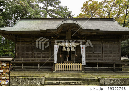 加茂神社 拝殿 鳥取県倉吉市 加茂神社 拝殿 鳥取県倉吉市 59392748