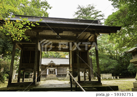 加茂神社 随身門 鳥取県倉吉市 加茂神社 随身門 鳥取県倉吉市 59392751
