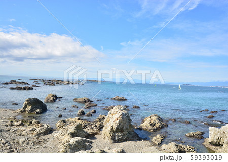 森戸海岸からの富士 59393019