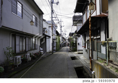 三朝温泉 三徳川 温泉街 鳥取県東伯郡三朝町 三朝温泉 三徳川 温泉街 鳥取県東伯郡三朝町 59393970