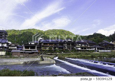 三朝温泉　三徳川　旅館大橋　鳥取県東伯郡三朝町 59394129