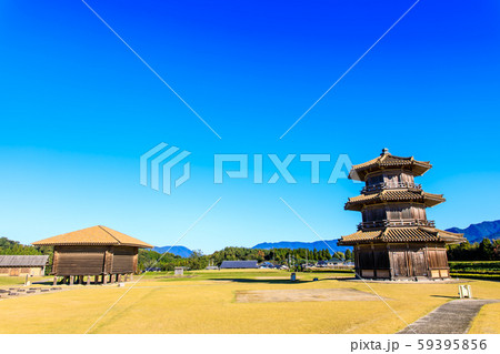 鞠智（きくち）城　【熊本県山鹿市】 59395856