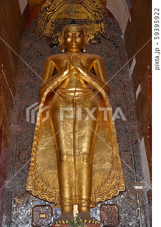アーナンダ寺院の拘楼孫仏(ミャンマー バガン) 59395922