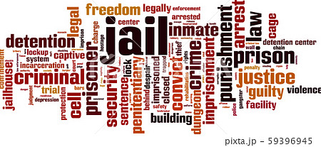 Jail word cloud Jail word cloud 59396945