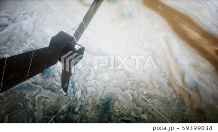 Juno sattelite orbiting Jupiter 59399038