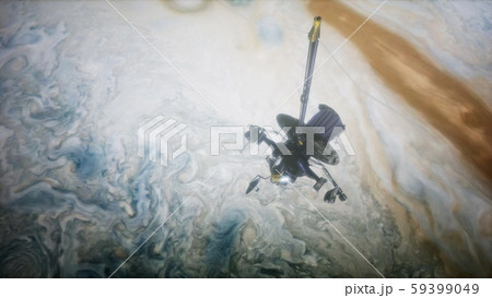 Galileo spacecraft orbiting Jupiter 59399049