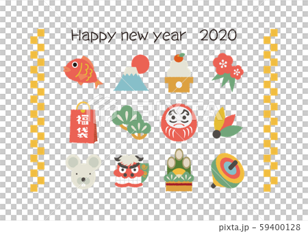 Material for new year's cards Material for new year's cards 59400128