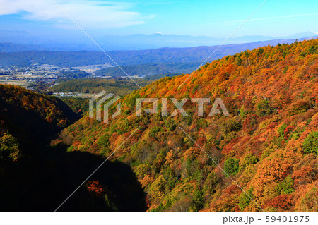 横谷峡　王滝　紅葉 59401975
