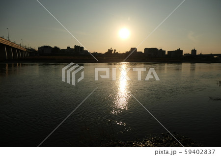 夕日 夕陽 59402837