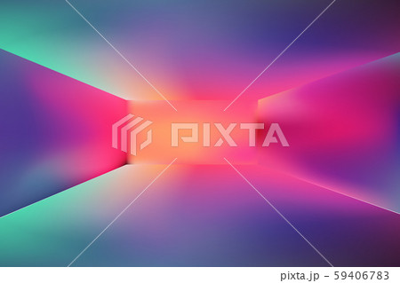 horizontal wide multicolored blurred background. Sunset and sunrise sea blurred background 59406783