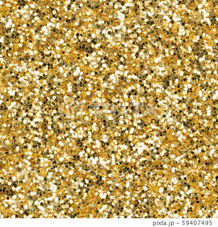 Golden glitter, sparkle confetti texture. Christmas abstract background. Ideal seamless pattern. 59407495