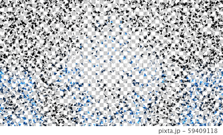 CG particles Triangle confetti diffusing from stars CG particles Triangle confetti diffusing from stars 59409118