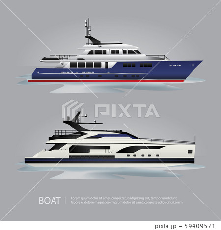 Transportation Boat Tourist Yacht to Travel Vector Illustration Transportation Boat Tourist Yacht to Travel Vector Illustration 59409571
