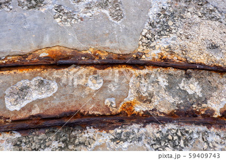 Corroded Narrow Railway Track Background 59409743