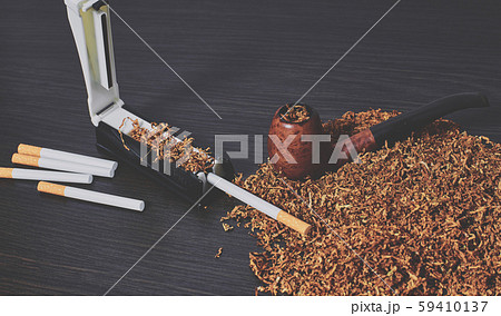 cigarette machine with tobacco and cigarettes cigarette machine with tobacco and cigarettes 59410137