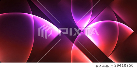Dynamic lines and shapes, glass neon glowing effect. Modern neon glow geometric shapes, great design Dynamic lines and shapes, glass neon glowing effect. Modern neon glow geometric shapes, great design 59410350