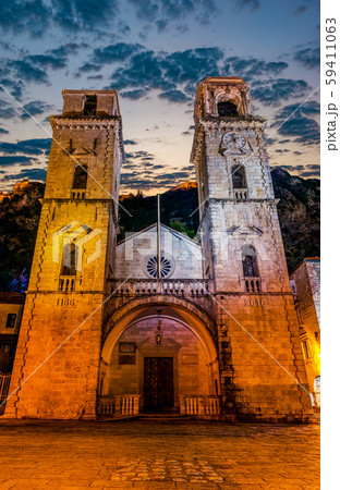 Saint Tryphon church at sunrise 59411063