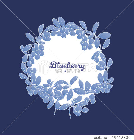 Blueberry. Element for design. Blueberry. Element for design. 59412380