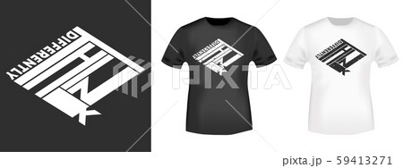 Think differently t-shirt print stamp for tee Think differently t-shirt print stamp for tee 59413271