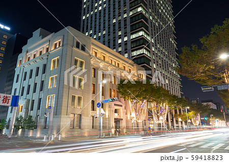 名古屋市伏見 広小路通のイルミネーション　UFJ貨幣資料館　広小路クロスタワー   59418823