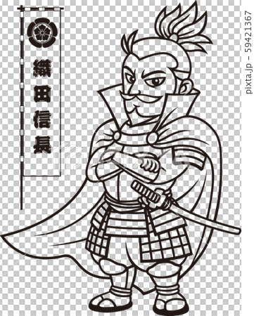 織田信長　白黒 59421367
