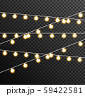 Garland Light bulp lamp christmas decoration vector transparent 59422581
