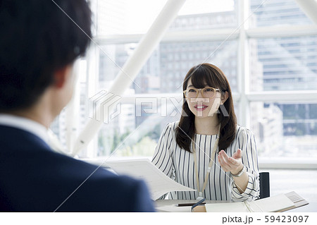 ビジネス面接イメージ ビジネス面接イメージ 59423097
