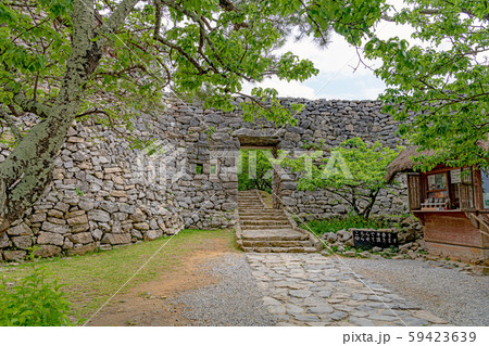 沖縄 今帰仁城 平郎門 沖縄 今帰仁城 平郎門 59423639